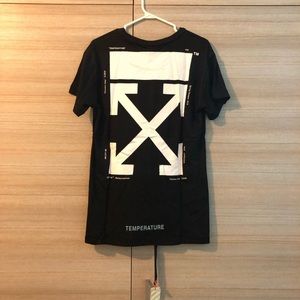 Offwhite temperature tee